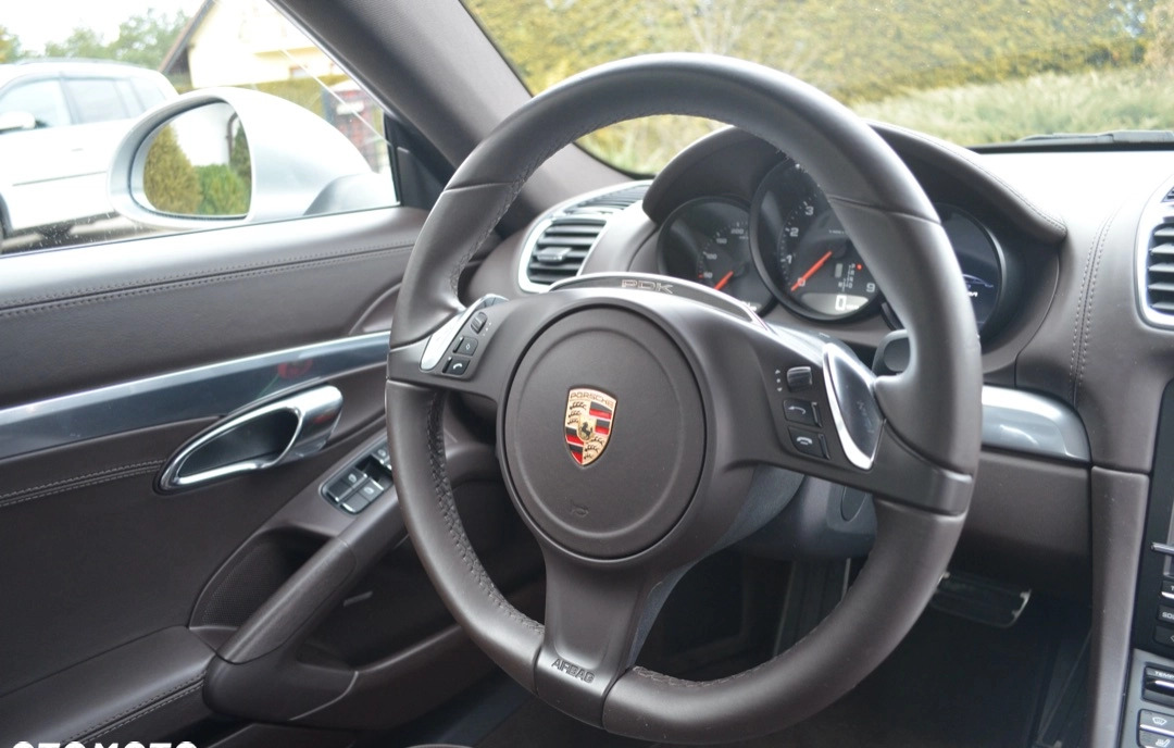 Porsche Cayman cena 219000 przebieg: 107000, rok produkcji 2013 z Jastrowie małe 466